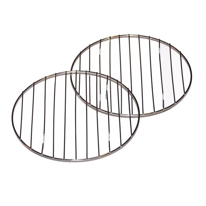 Cake Cooling Racks- Set of 2 Round 8 Inch Chrome Cooling Cake, Pastry or Cookie Racks