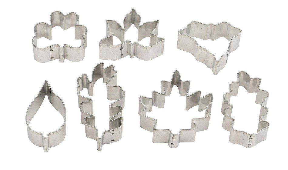 Mrs. Anderson's Baking Cookie Cutter Set, Leaves