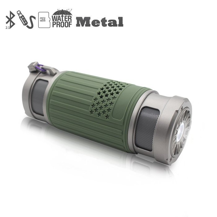 Bluetooth Speaker,Popwave OP1005 Waterproof Speakers Outdoor Portable Wireless Bluetooth Speaker 6W Output HD...