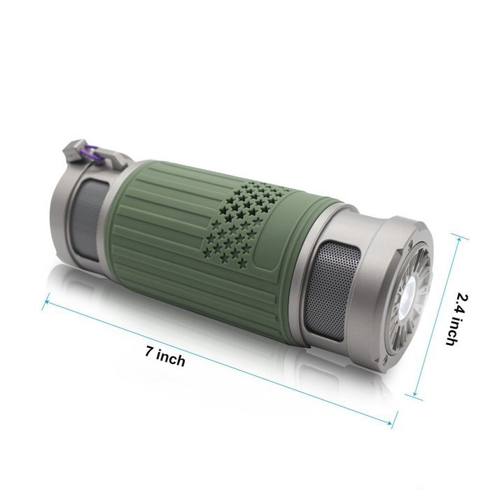 Bluetooth Speaker,Popwave OP1005 Waterproof Speakers Outdoor Portable Wireless Bluetooth Speaker 6W Output HD... N4
