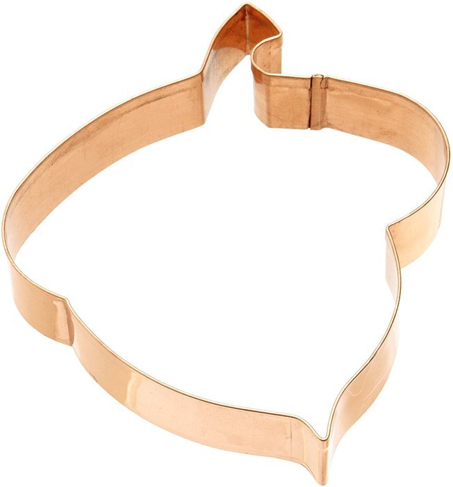 Old River Road Fleur de lis Shape Cookie Cutter, Copper N6
