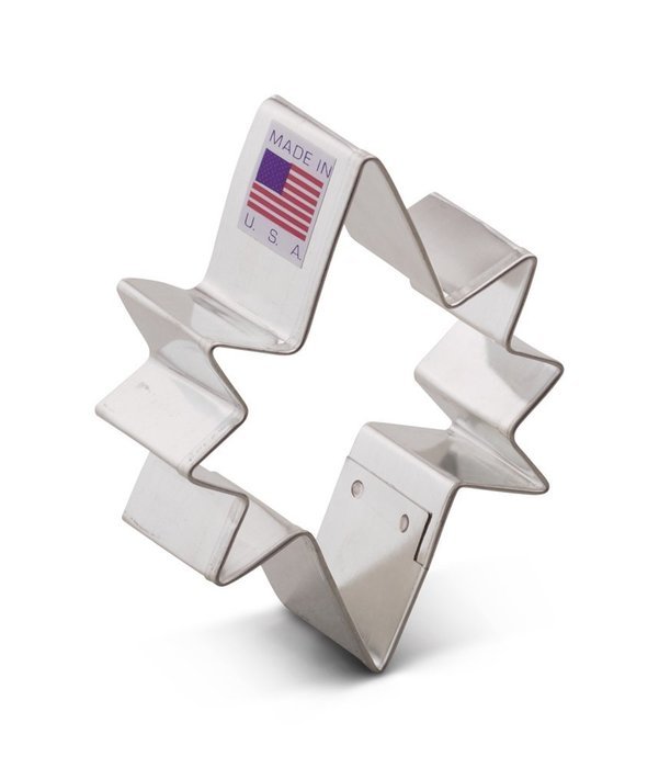 Ann Clark Star of Bethlehem Cookie Cutter - 3 Inches - Tin Plated Steel
