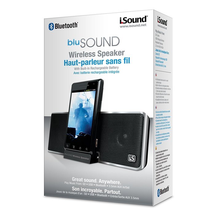 iSound BluSound Bluetooth Speaker N4