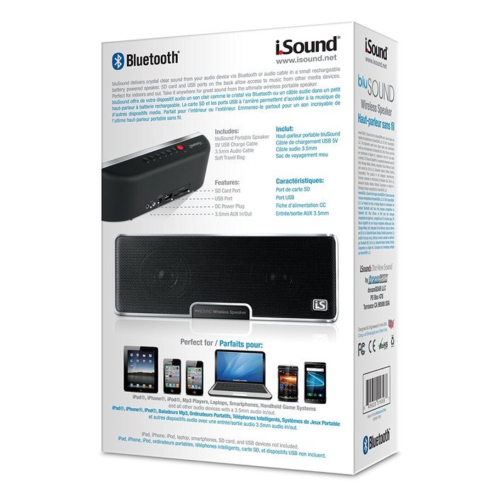 iSound BluSound Bluetooth Speaker N5