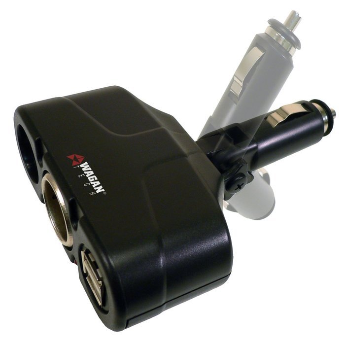 Wagan 4-Way 12V Automotive Socket Extender N8