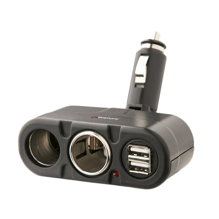 Wagan 4-Way 12V Automotive Socket Extender N10