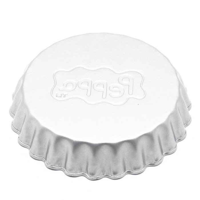 Wenwins Non stick Bakeware Pie Pan Egg Tart Stainless Steel Egg Tart Mold(3-pack) N3
