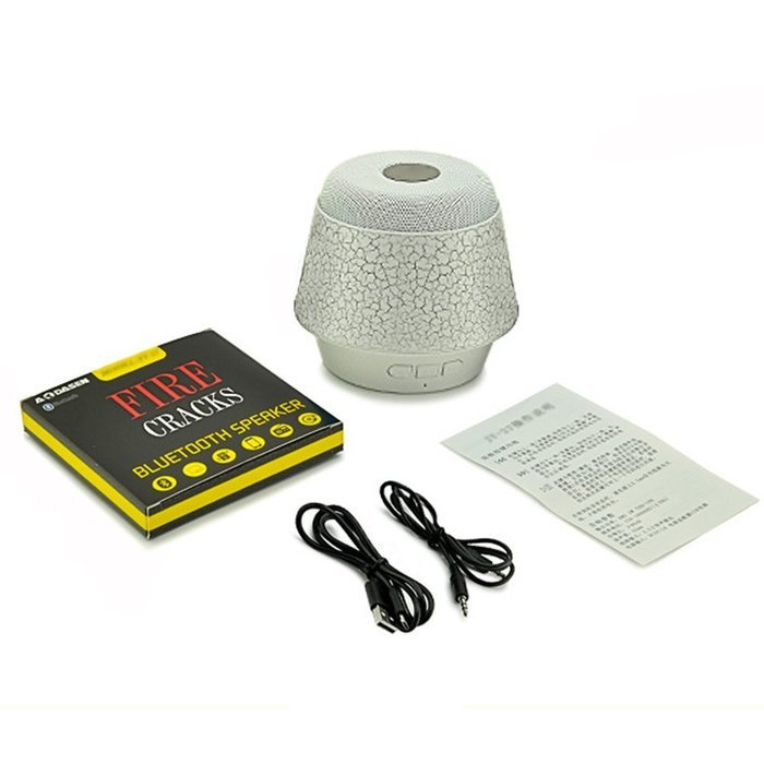 Colorful Bluetooth Speakers With Changing LED Lights, BOOMER VIVI Wireless Mini Hi-Fi Speaker With 3W Bass Portable... N12