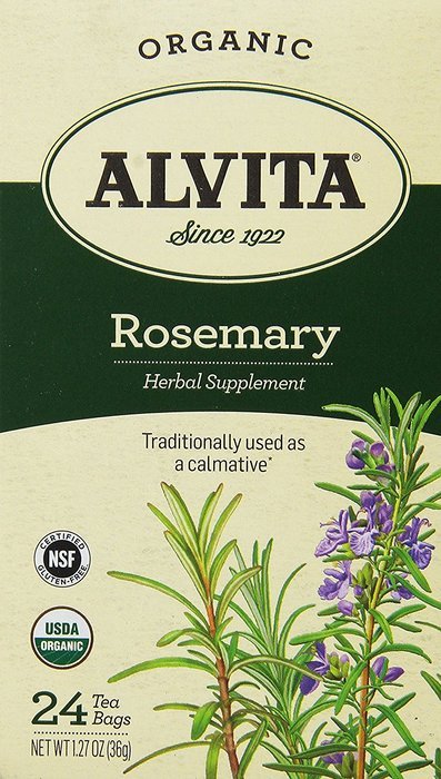Alvita Organic Rosemary Herbal Tea Bags, 24 Count