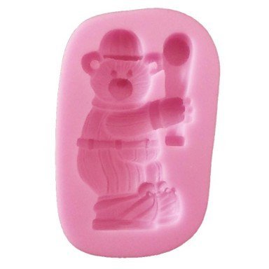 Party Supplies 3D Silicone Cake Decorating Mold Sport Baseball Bear Silicone Mold For Fondant Chocolate Soap Arts... N2