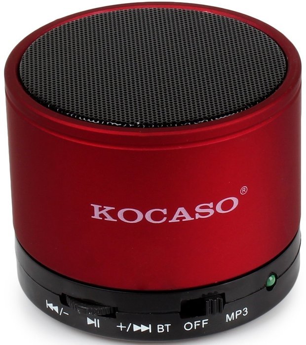 KOCASO [Mini Portable] Travel Bluetooth Wireless Hands Free Desk Office [Loud Speaker] W/ [Heavy Bass], Rechargeable... N7