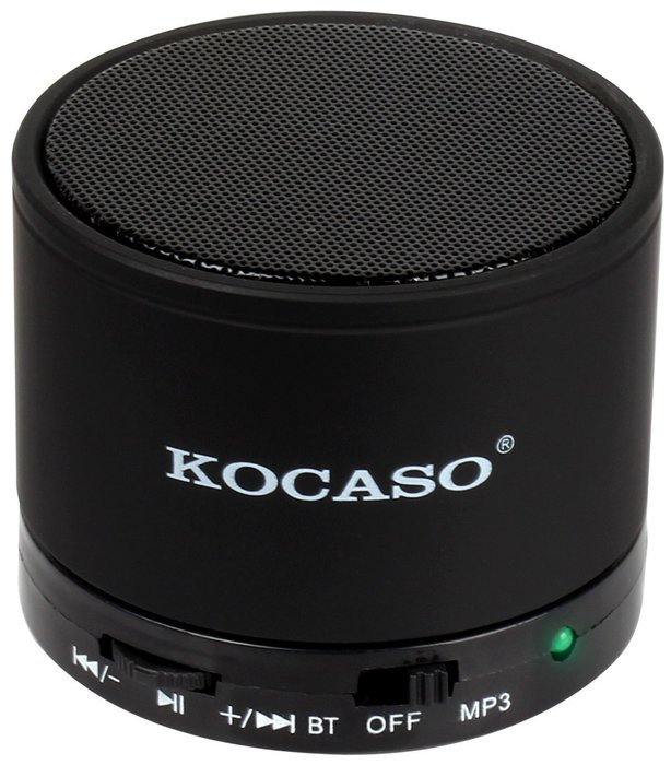 KOCASO [Mini Portable] Travel Bluetooth Wireless Hands Free Desk Office [Loud Speaker] W/ [Heavy Bass], Rechargeable... N18