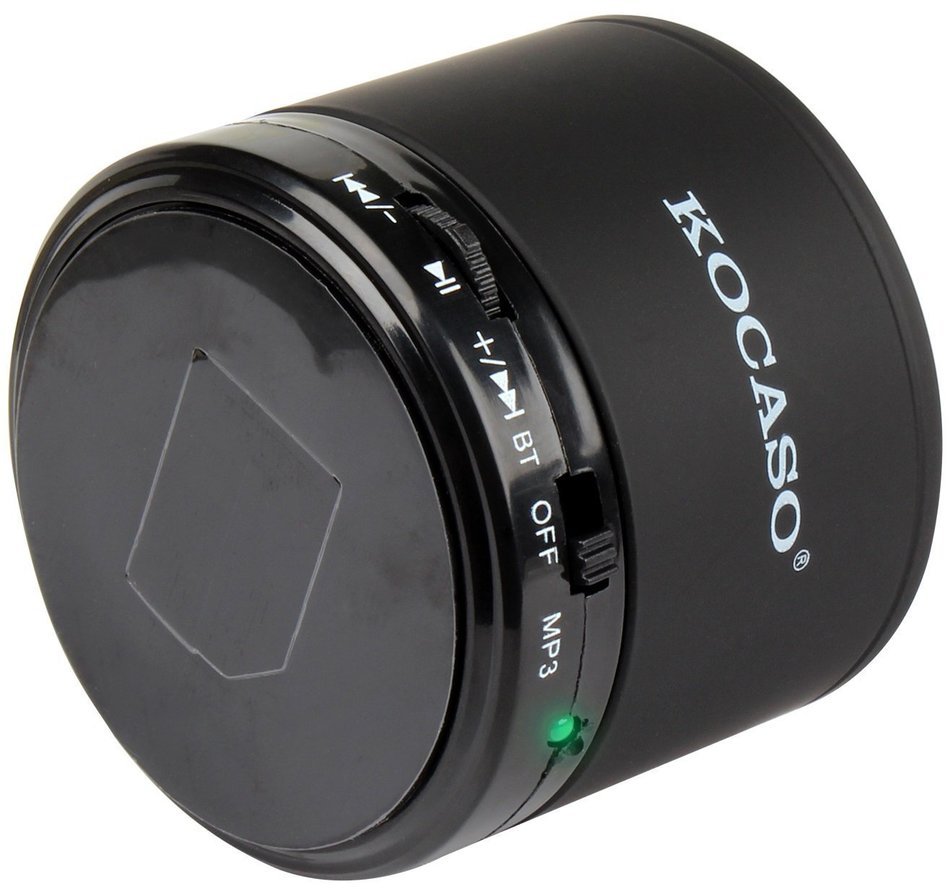 KOCASO [Mini Portable] Travel Bluetooth Wireless Hands Free Desk Office [Loud Speaker] W/ [Heavy Bass], Rechargeable... N19