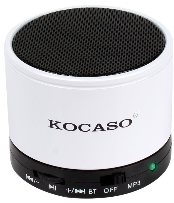 KOCASO [Mini Portable] Travel Bluetooth Wireless Hands Free Desk Office [Loud Speaker] W/ [Heavy Bass], Rechargeable... N21