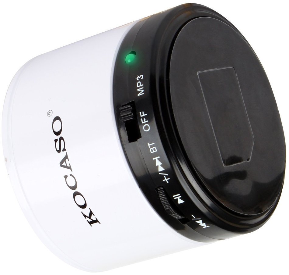 KOCASO [Mini Portable] Travel Bluetooth Wireless Hands Free Desk Office [Loud Speaker] W/ [Heavy Bass], Rechargeable... N22