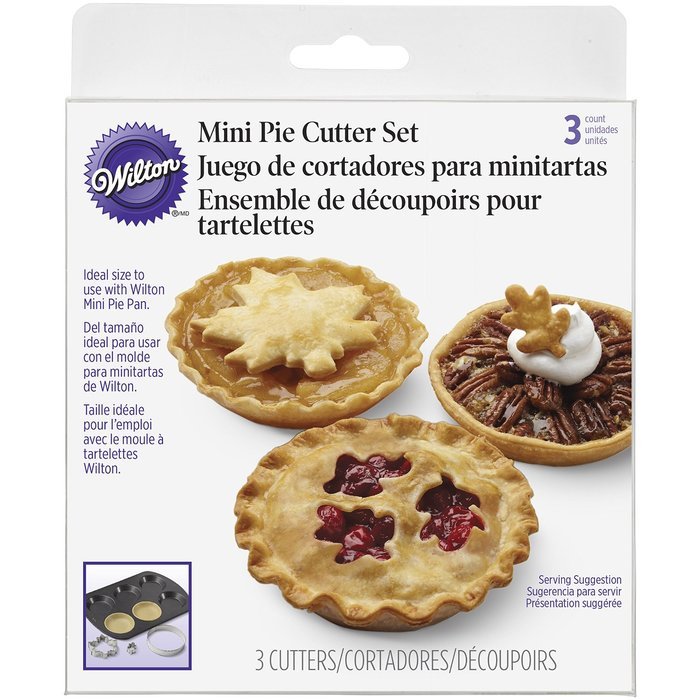 Wilton Mini Pie Cutter Set, Autumn