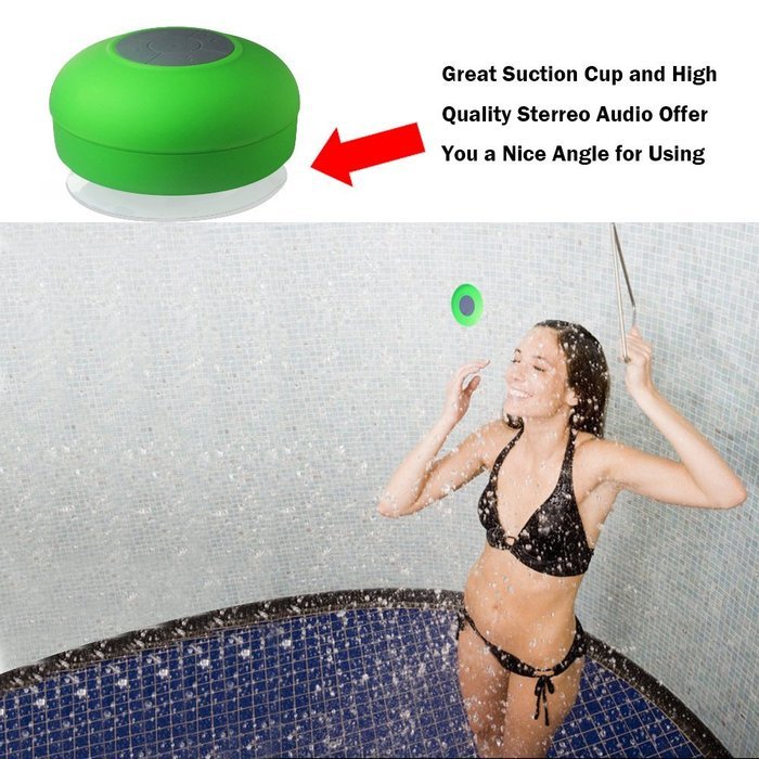 Konliking Water Proof Bluetooth Speaker Wireless Portable with Builtin Mic 6Hrs Play Time Control Buttons Big... N6