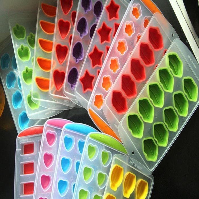 FTXJ Cute Silicone DIY Ice Jelly Chocolate Cake Mould Mold Pudding Tray N2