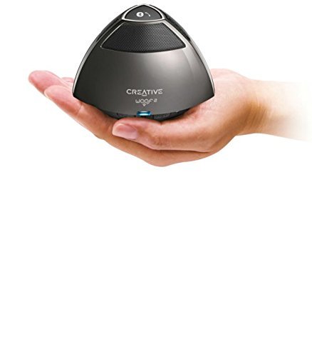 Creative Woof 2 Portable Micro Wireless Speaker (Gun Metal) N2