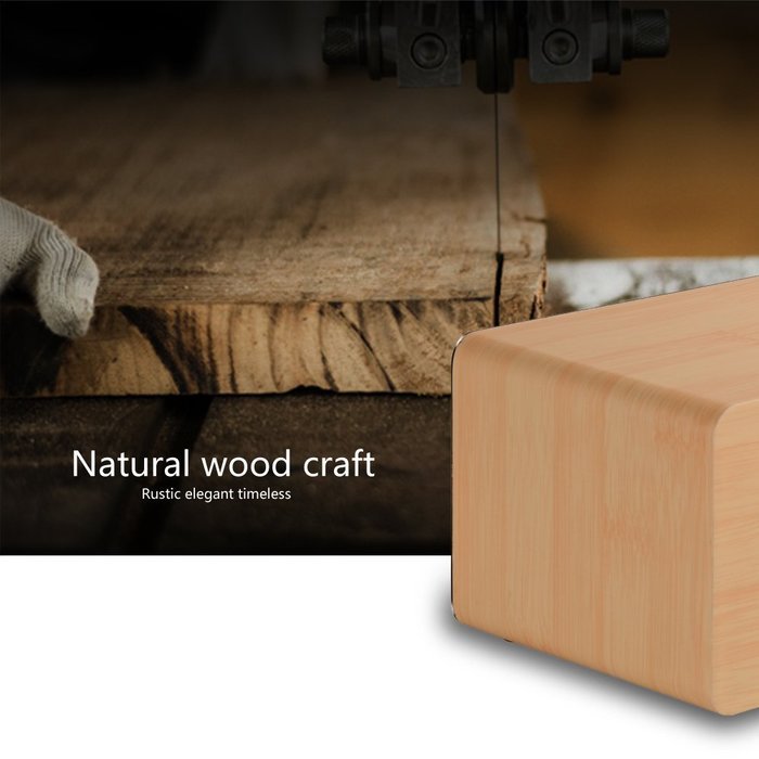 Osaier&reg; Wooden Style Portable Indoor/Outdoor Wireless Stereo Bluetooth Speaker - Enjoy the Ultimate Music Experience N3