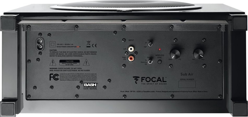 Focal Dome 5.1-Channel Speaker System With Sub Air (Black) N3