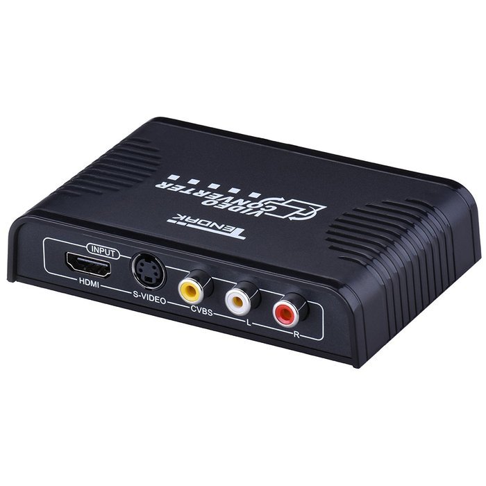 Tendak 3RCA AV CVBS Composite & S-Video R/L Audio to HDMI Converter ...