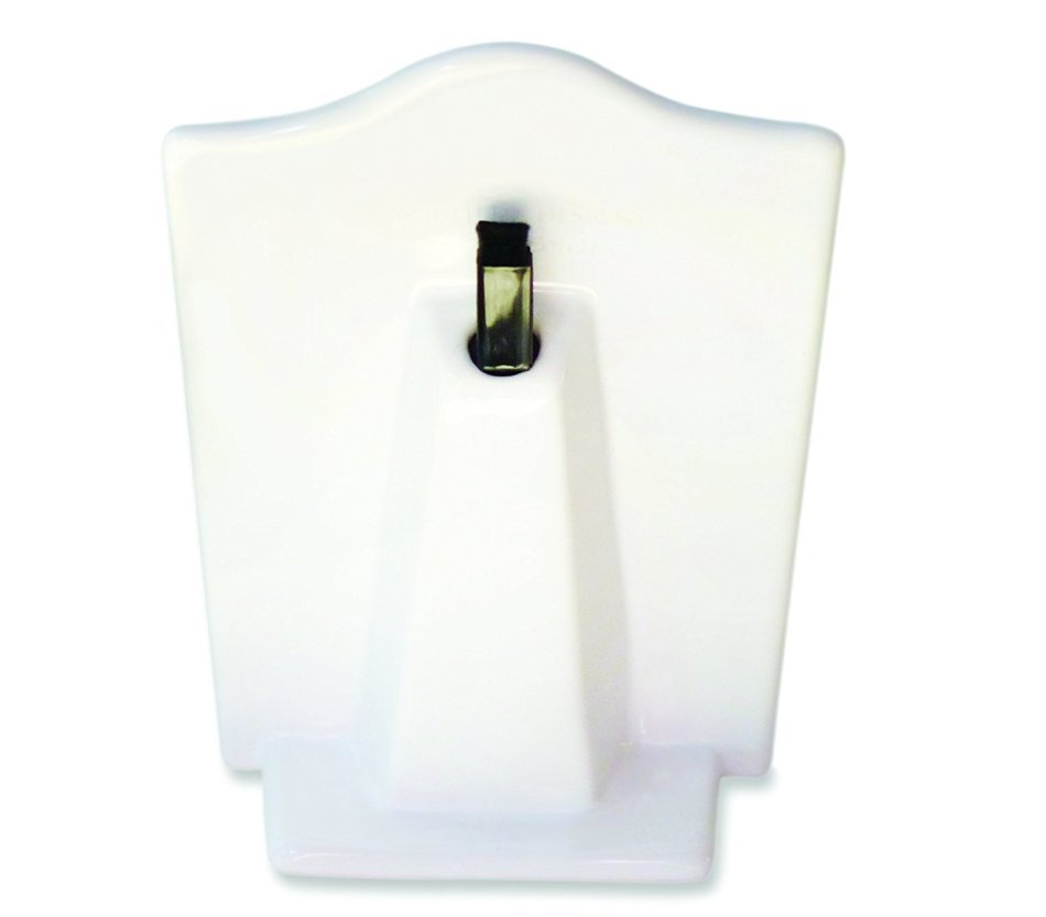 Place Tile Designs Dry-erase Ceramic Fleur de Lis MessageTile Message Board