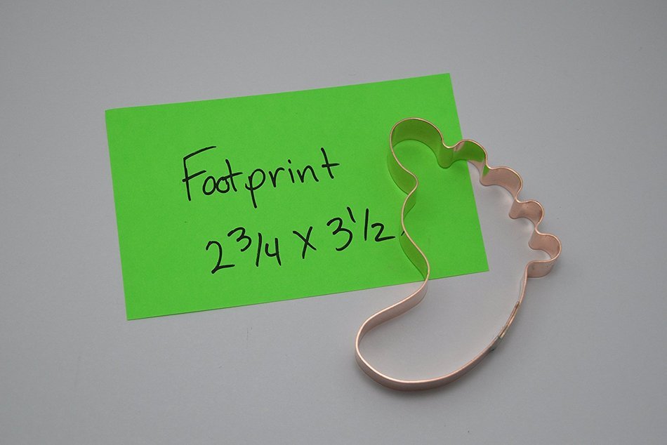 Foot / Footprint Cookie Cutter N2