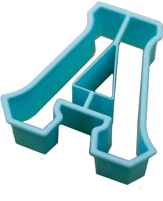 Live Greek - Greek cookie cutter - Alpha (3 x 2.75 Inches)