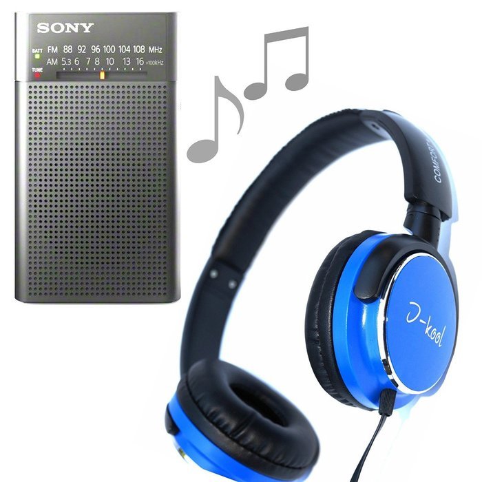 Sony ICF-S10MK2 Pocket AM/FM Radio, Silver N3