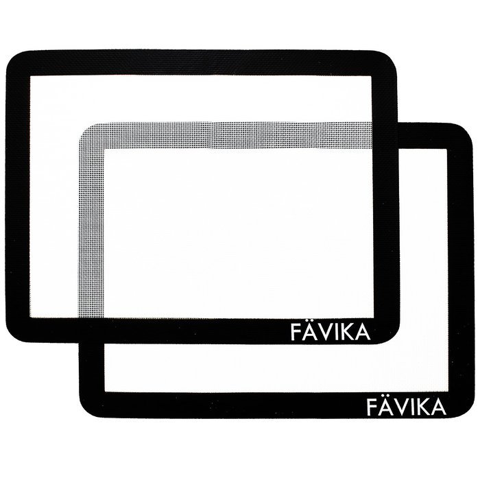 Silicone Baking Mat Set (x2) (11" x 15" Half Sheet) Premium 100% Non-Stick Baking Mat - Professional Grade Silicone...