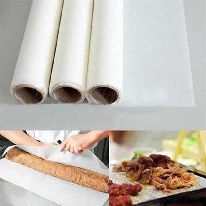 5M Parchment Paper Silicone Baking Mat Pad Roll Wax Non Stick Kitchen -1 Pack N2