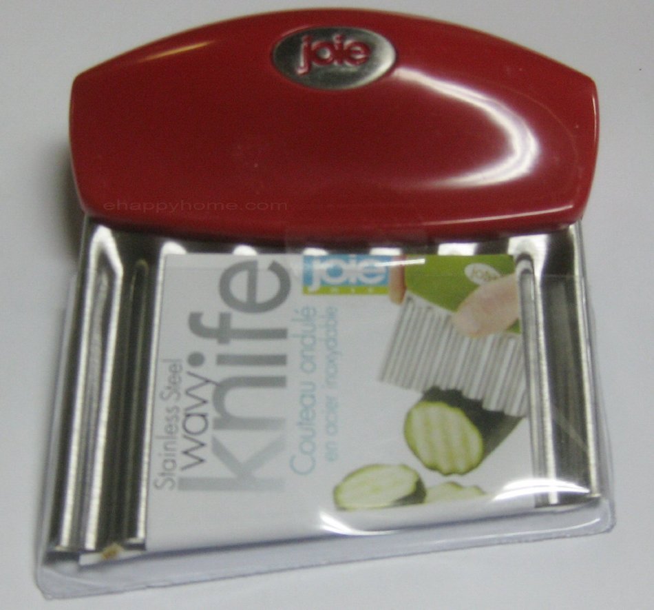 Joie Fruit And Vegetable Wavy Chopper Knife Stainless Steel Blade (Colors may vary) N6