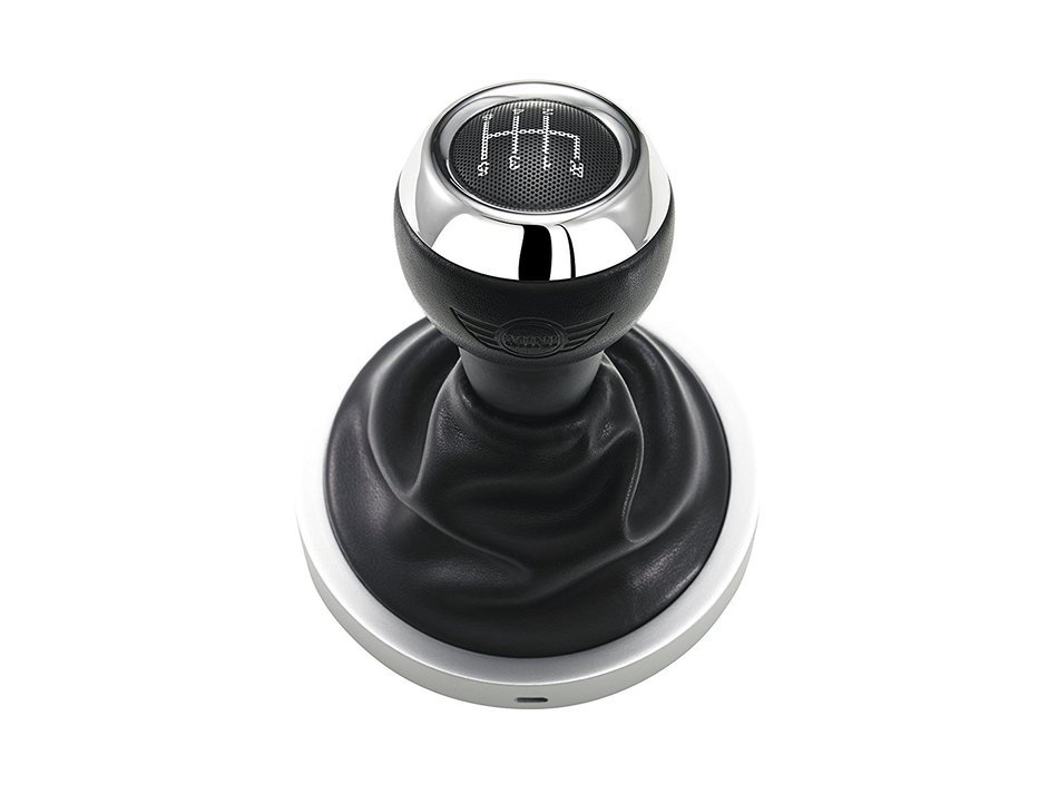 MINI Cooper PF-327 Gear Shift Bluetooth 3.0 NFC Wireless Portable Speaker hands free speaker - Black N3