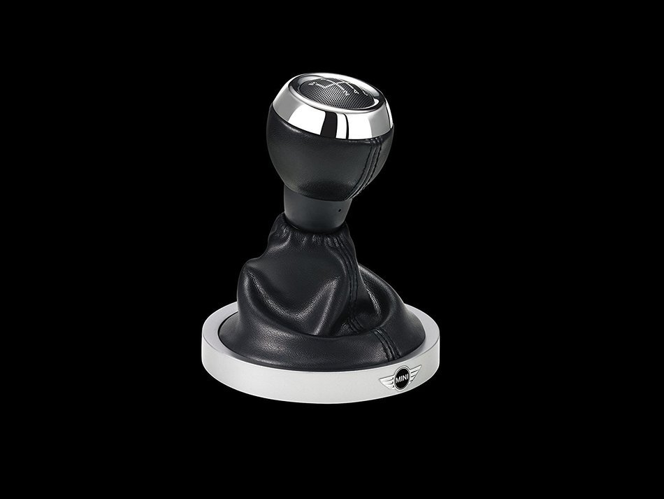 MINI Cooper PF-327 Gear Shift Bluetooth 3.0 NFC Wireless Portable Speaker hands free speaker - Black N5