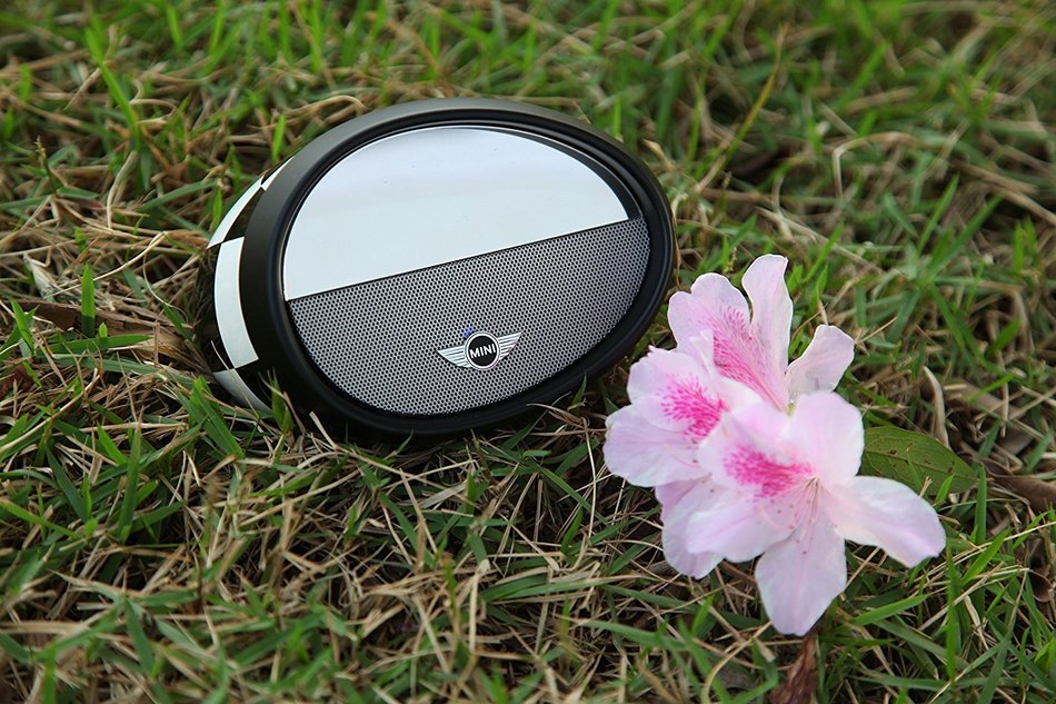 MINI Cooper PF-327 Gear Shift Bluetooth 3.0 NFC Wireless Portable Speaker hands free speaker - Black N11