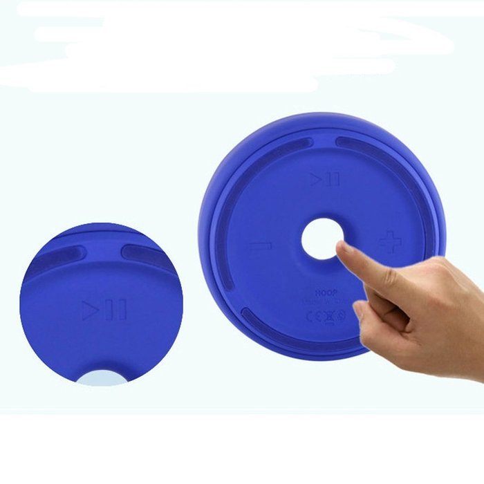 Silentrees Wireless Portable Woofer with SD/TF Card Function Bluetooth Speakers,Blue N2
