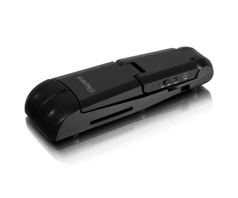 Aluratek Universal Tablet Stand Bluetooth Speaker N4