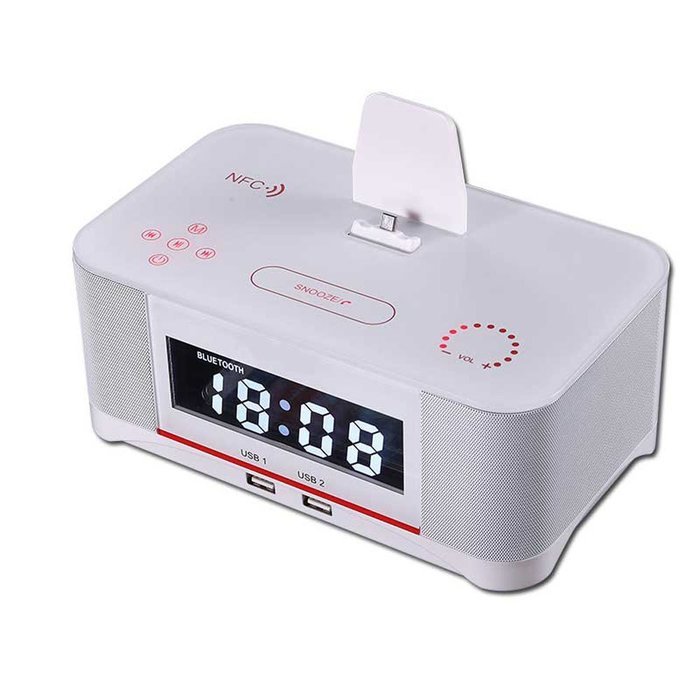 innuoo A8S NFC Bluetooth docking speaker for Samsung S6 edge S5 S4 Note 4 3 LG Andriod N3
