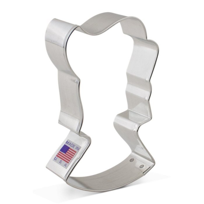 Donald Trump Cookie and Fondant Cutter - Ann Clark - 4.25 Inches - US Tin Plated Steel