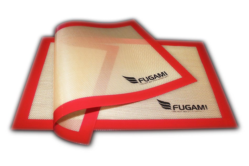 FUGAMI Non-Stick Silicone Baking Mat 11 5/8" x 16 1/2" Half Sheet Size
