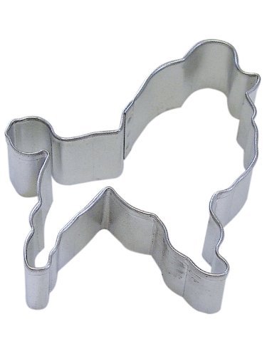 R & M Dog Cookie Cutter - Poodle (1, SILVER)