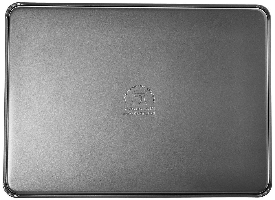 KitchenAid KBNSS95SH Professional-Grade Nonstick Quarter Sheet and Half Sheet Pans Set of 2 Bakeware N3