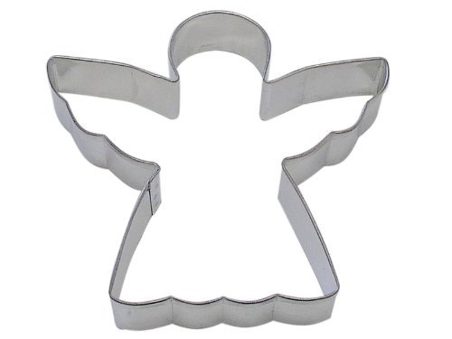 R&M Angel 4" Cookie Cutter in Durable, Economical, Tinplated Steel