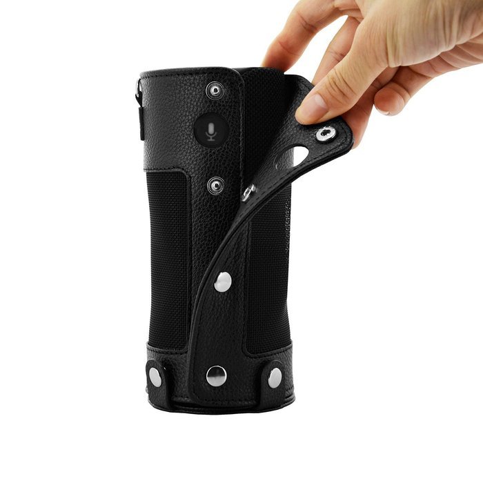 Aboom Leather Protective Sling Cover Portable Case for Amazon Tap N4