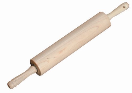 J.K. Adams BRP-1 10-1/2-Inch by 2-1/8-Inch Maple Bakers Rolling Pin ...