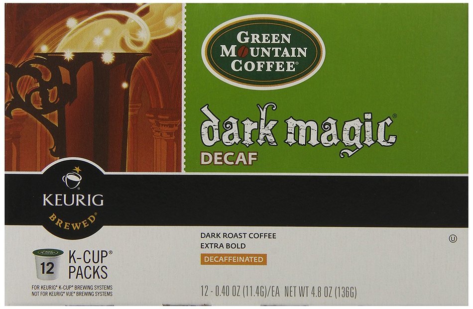 Green Mountain Coffee Decaf K-Cup, Dark Magic, 12-Count N3