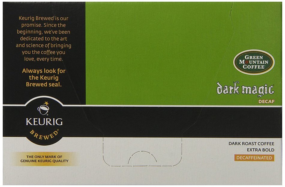 Green Mountain Coffee Decaf K-Cup, Dark Magic, 12-Count N4