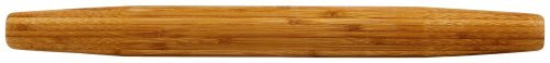 Helen Chen's Asian Kitchen Tapered French Rolling Pin, Caramelized Bamboo,18-inch