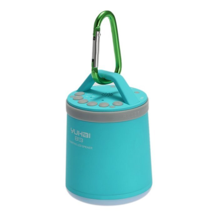 Docooler B13 Camping LED Speaker Wireless Bluetooth Speaker with Selfie Camera LED Lamp Hands-free Call Anti-lost... N2